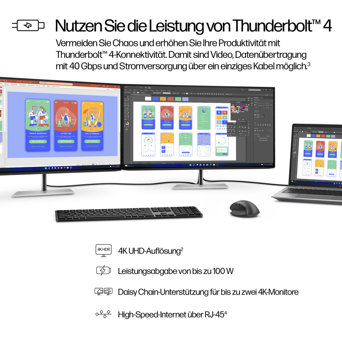 folie 6 von 20, vergrößern, hp serie 7 pro 31,5-zoll 4k-thunderbolt 4-monitor – 732pk