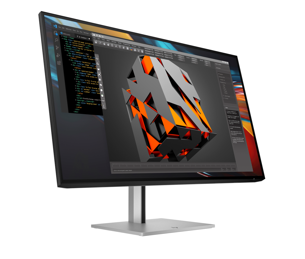 folie 14 von 20, vergrößern, hp serie 7 pro 31,5-zoll 4k-thunderbolt 4-monitor – 732pk