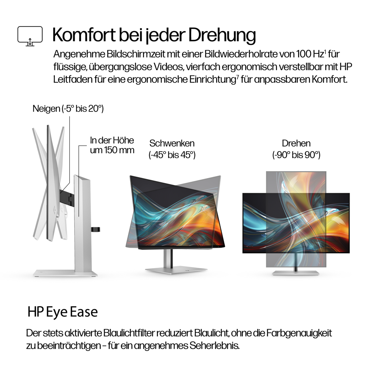 folie 2 von 14, vergrößern, hp serie 7 pro 24 zoll wuxga-monitor – 724pn