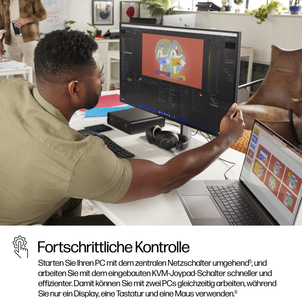 folie 4 von 20, vergrößern, hp serie 7 pro 31,5-zoll 4k-thunderbolt 4-monitor – 732pk