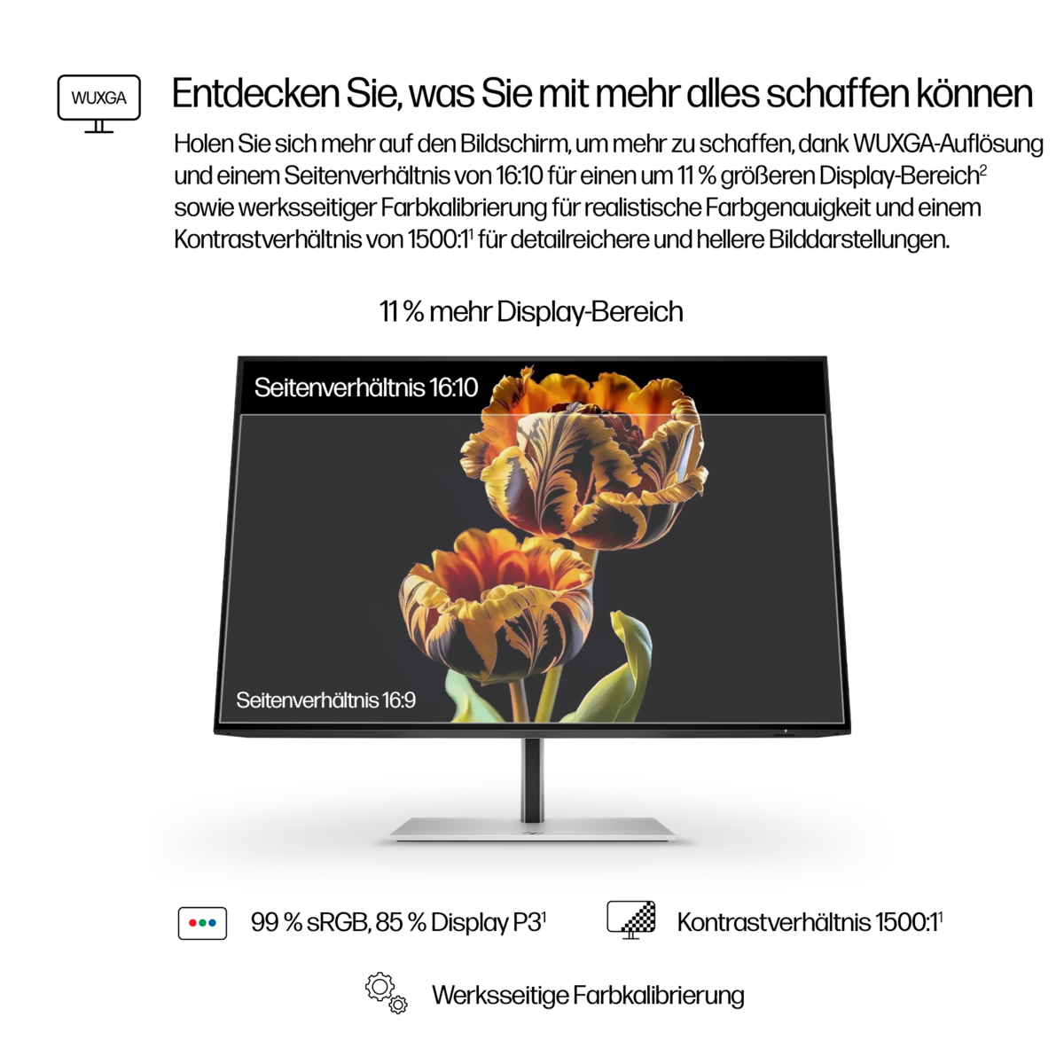folie 1 von 14, vergrößern, hp serie 7 pro 24 zoll wuxga-monitor – 724pn