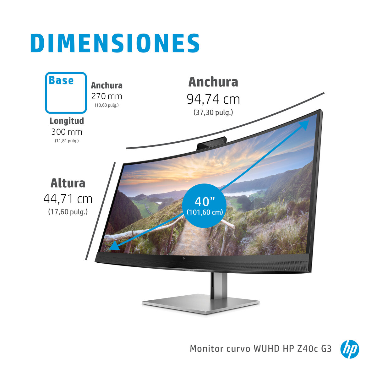 HP tiene monitores para todos: curvos, UHD, y 5K