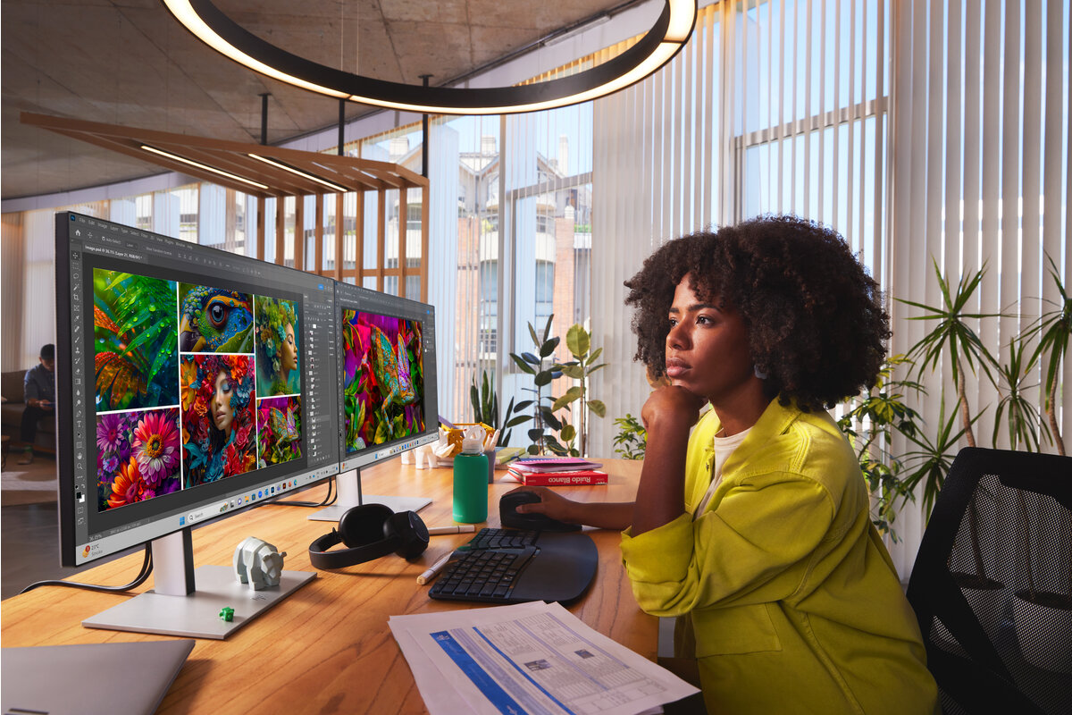 folie 9 von 20, vergrößern, hp serie 7 pro 27 zoll 4k thunderbolt 4-monitor – 727pk
