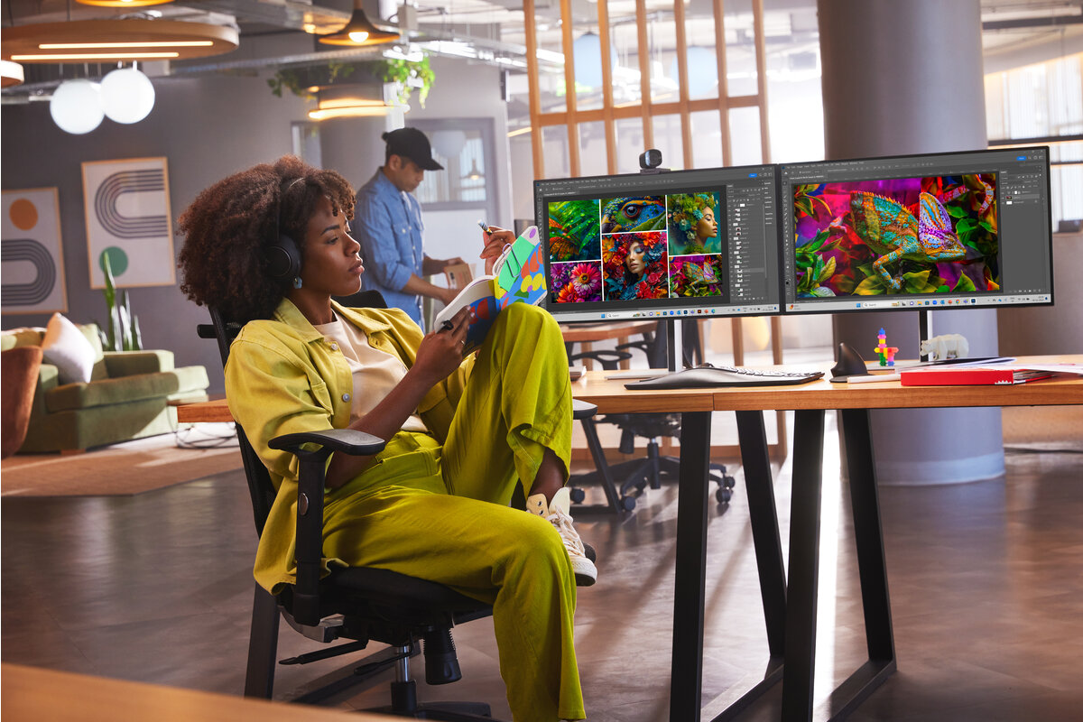 folie 7 von 20, vergrößern, hp serie 7 pro 27 zoll 4k thunderbolt 4-monitor – 727pk