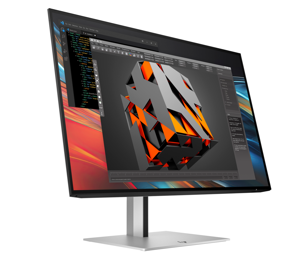 folie 11 von 14, vergrößern, hp serie 7 pro 24 zoll wuxga-monitor – 724pn