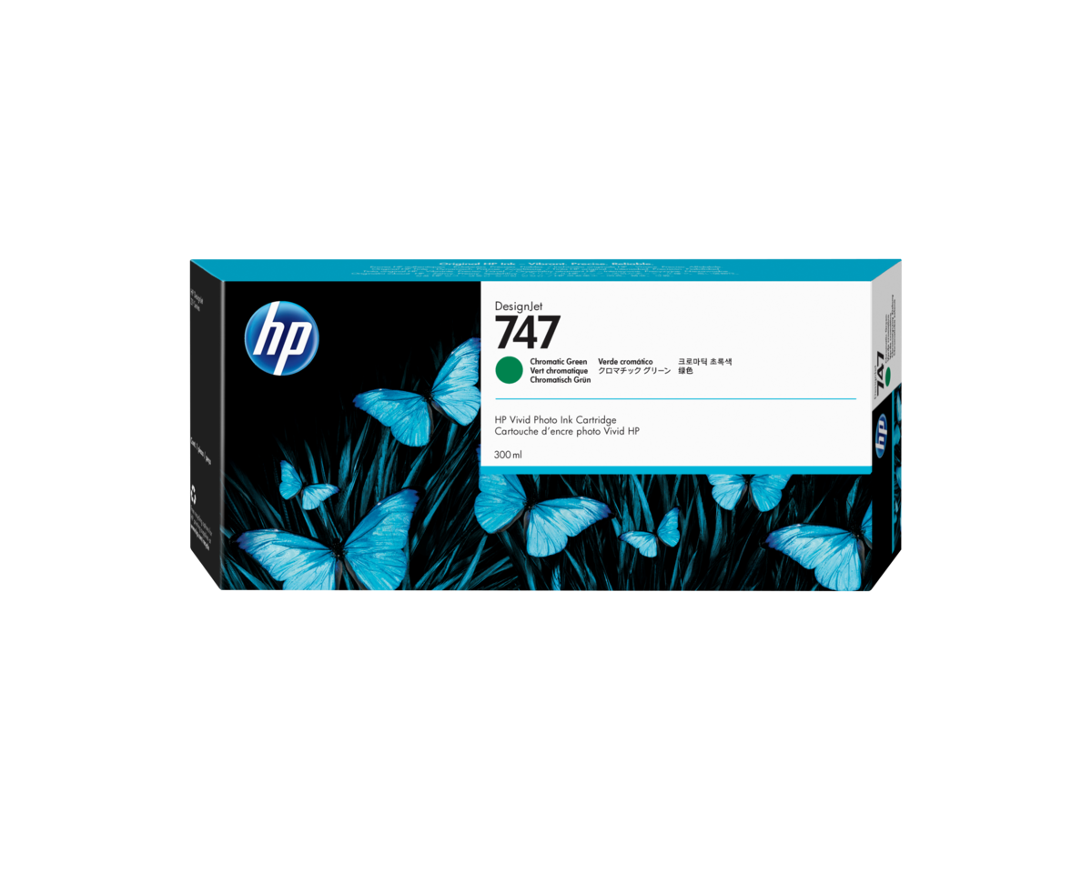 HP NO.746 原廠豔綠色(CG)高容量墨水匣P2V84A (300ml) For:HP Z9