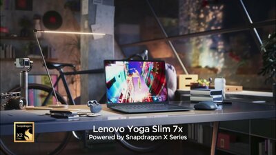 slide {0} of {1}, zoom in, Yoga Slim 7x Gen 11 (14" Snapdragon)