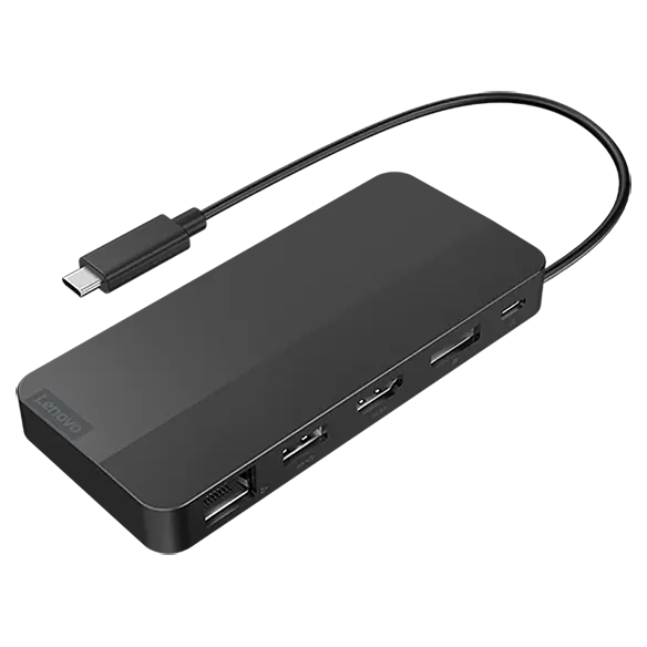 folie 5 von 8, vergrößern, lenovo usb-c-reisedock für zwei displays