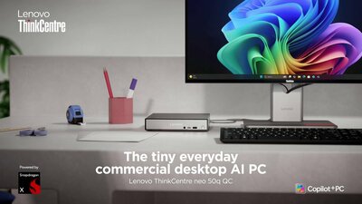 slide {0} of {1}, zoom in, ThinkCentre Neo 50q (Snapdragon) Tiny