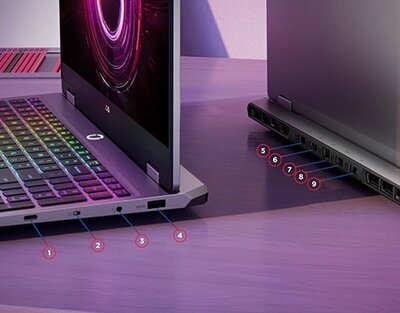 Dual SSD- og RAM-slots