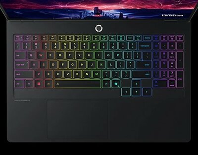 
Eclipse Black med AI-Synced RGB-tastatur
