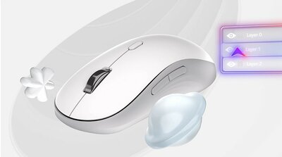 YOGA BLUETOOTH SILENT MOUSEUafbrudt kontrol