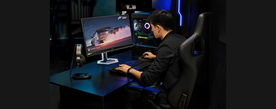 Enestående levende gaminggrafikKrystalklar klarhed