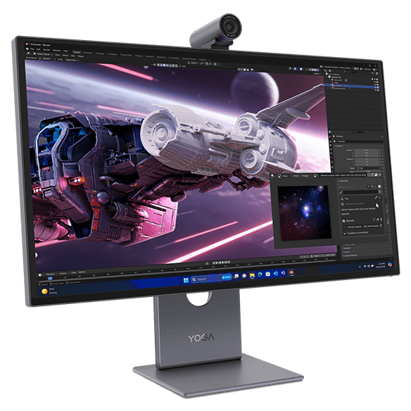 folie 2 von 6, vergrößern, yoga pro 27ud-10 monitor