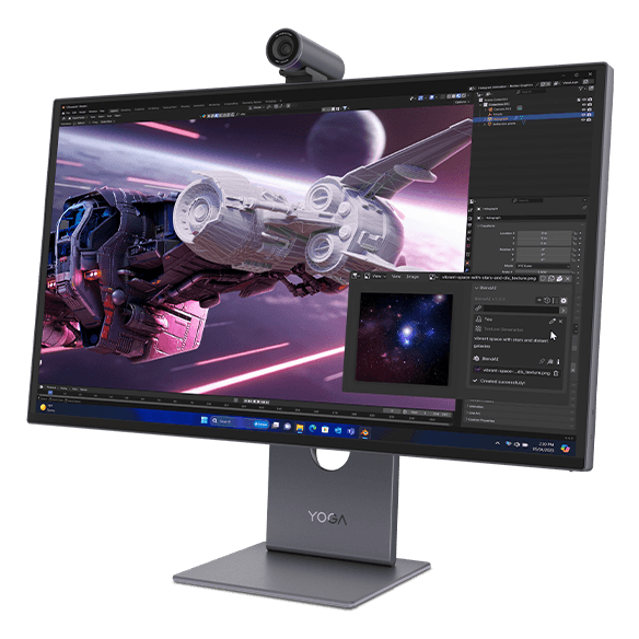folie 1 von 6, vergrößern, yoga pro 27ud-10 monitor