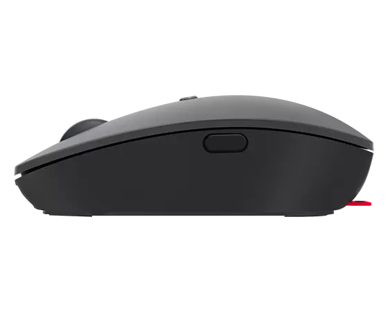 diapositive 1 sur 5, agrandir l'image, souris sans fil lenovo go usb-c - noir orage