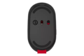 diapositive 5 sur 5, zoom avant, souris sans fil lenovo go usb-c - noir orage