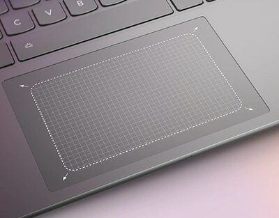 Naviger med lethed på en større trackpad