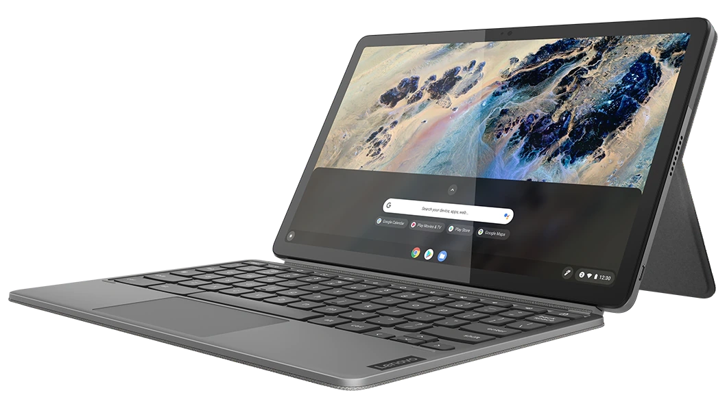 diapositive 1 sur 5, agrandir l'image, lenovo duet chromebook education edition