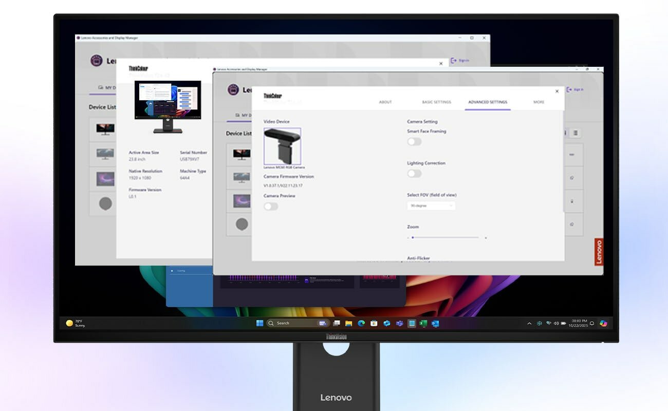 Lenovos Remote-Manager für Zubehör und Displays (Lenovo Accessory and Display Manager, LADM)