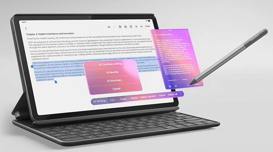 Lenovo Idea Tab WiFi 128GB tablet luna grey