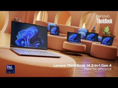 folie 1 von 9, vergrößern, thinkbook 14 2-in-1 gen 4 (14" intel)