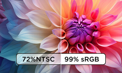 Imponerende farvepræcision