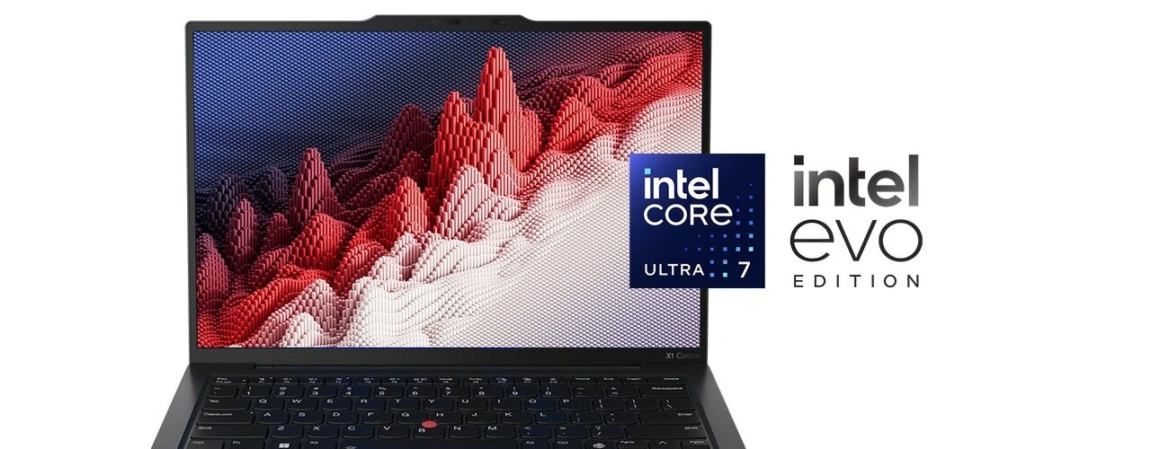 LENOVO THINKPAD X1 CARBON GEN12  -  INTEL CORE ULTRA 7-165U-4.9GHz, 64GB, 1TB SSD, 14.0", WINDOWS 11 PROFESSIONAL, INTEL IRIS XE GRAPHICS, BLACK, 3 YEAR