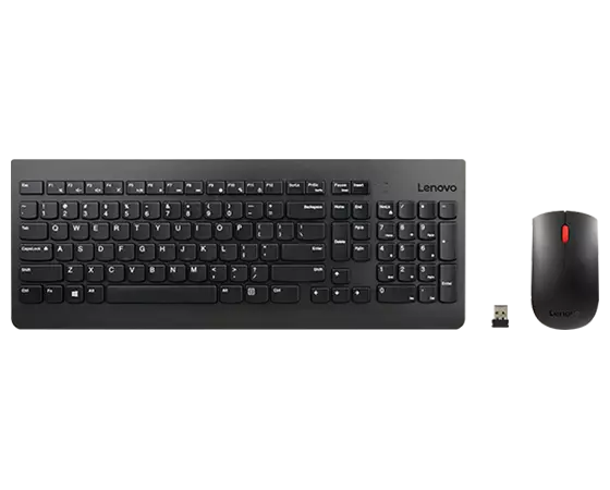 folie 1 von 6, vergrößern, lenovo essential drahtlose tastatur and maus kombi
