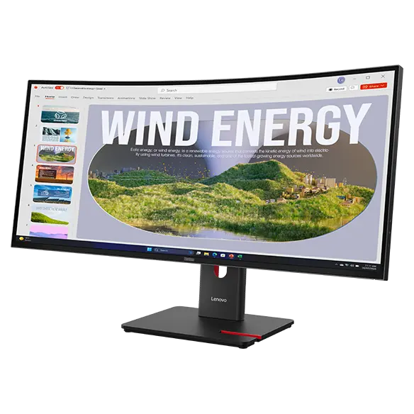 folie 1 von 6, vergrößern, thinkvision t34wd-40 34