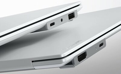 RIGT UDSTYRET MED PORTEEn laptop med de rette forbindelser