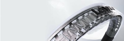 Patenteret trykaflastningshovedbånd