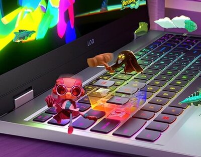 24-zone RGB-tastatur (ekstraudstyr) med universel belysningseffekt