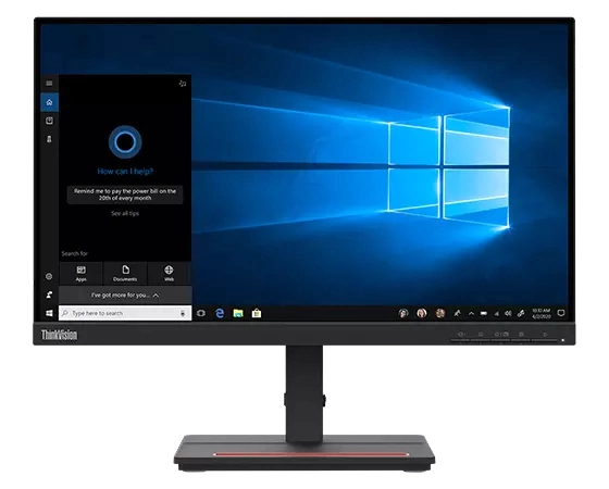 diapositive 1 sur 6, agrandir l'image, écran thinkvision s22e-20 21,5" fhd