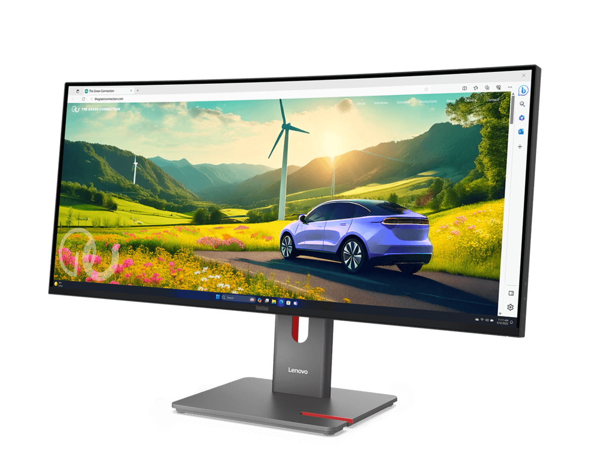 folie 1 von 5, vergrößern, thinkvision p34wd-40 34