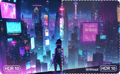 Slående kontrast og realisme