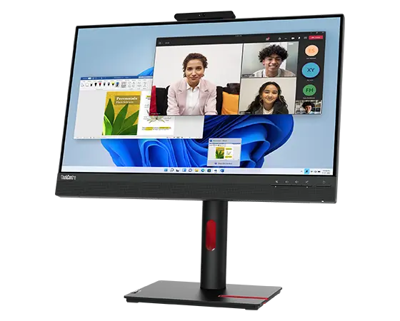 folie 1 von 5, vergrößern, thinkcentre tio 24 gen 5 23,8" fhd-monitor