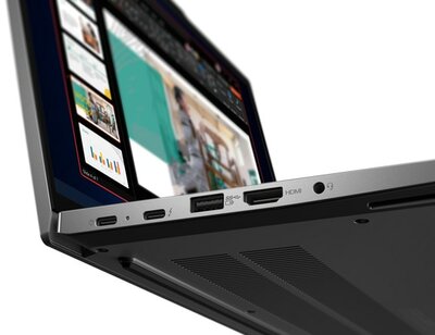 ThinkPad i7 E14 side ports and design