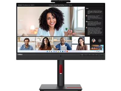 ThinkVision T24mv-30 23.8" FHD Video Conferencing Monitor (USB-C)