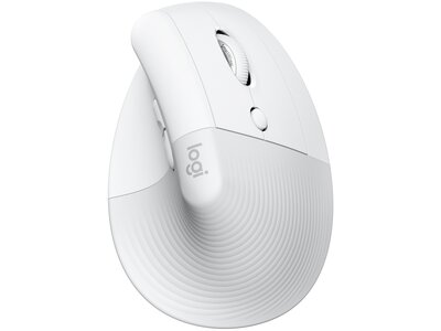 Product  Logitech Lift for Mac - vertical mouse - Bluetooth - off-white
