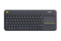 diapositive 1 sur 3, zoom avant, k400 plus wireless touch keyboard