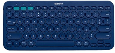 Logitech K380 Bluetooth-Tastatur - Multi-Device, Italienisches Layout, Lila