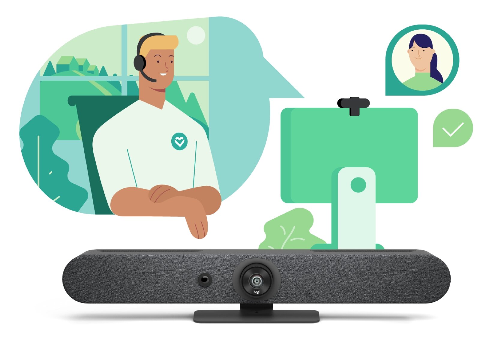Logitech Rightsightservice Logitech Select - extended service agreement - 5 years