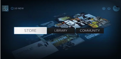 Mode Big Picture de Steam