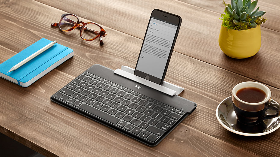 Logicool Keys-To-Go - keyboard - QWERTY - Dutch - black Input Device