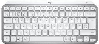 Clavier Logitech sans fil MX Keys Mini compact, Bluetooth, rétroéclairé  pour MAC, iOS, Windows, Linux, Android Rose - 920-010484