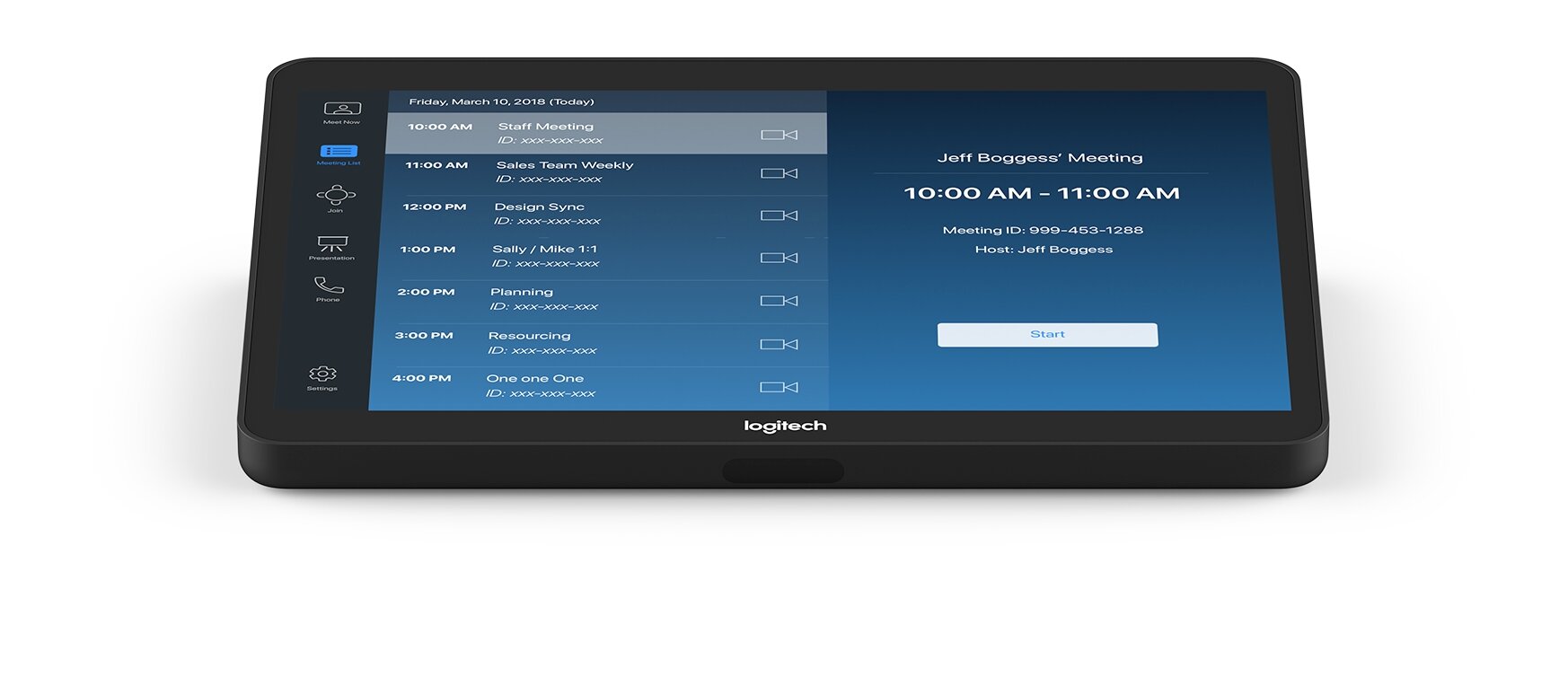 Logitech 939001950 Logitech Tap controller with Logitech Cat5e Kit