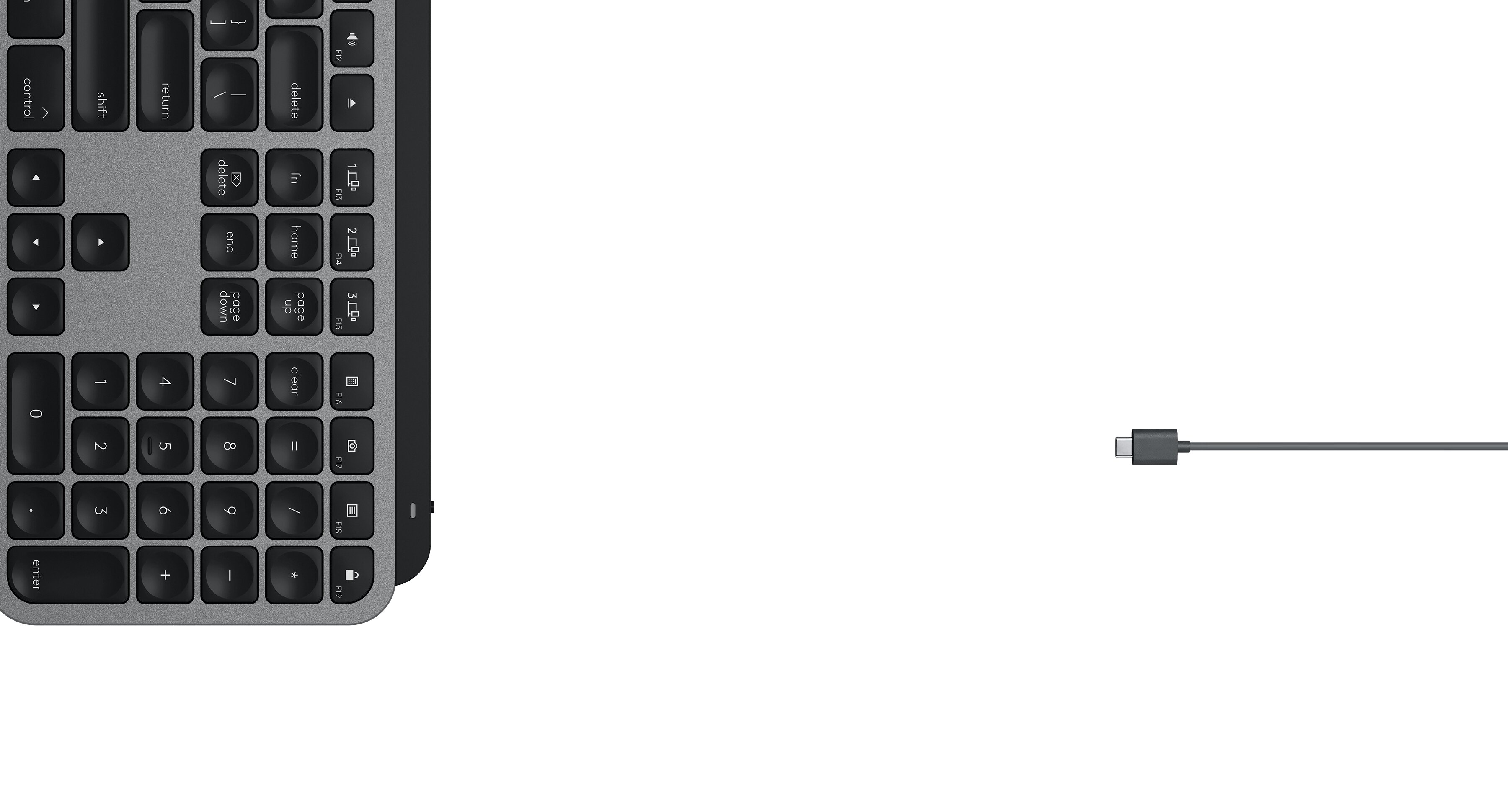 Logitech MX Keys for Mac Keyboard backlit wireless Bluetooth, 2