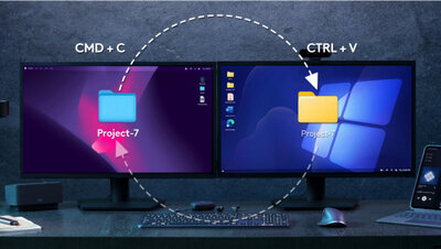 Multi computer, one flow