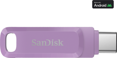 SanDisk Ultra Dual Drive Go USB Type-C Flash Drive - 256GB Lavender